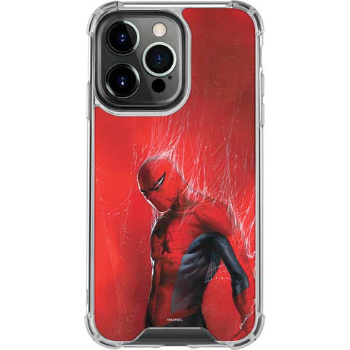 Marvel Spiderman The Amazing Spiderman iPhone 14 Pro Clear Case