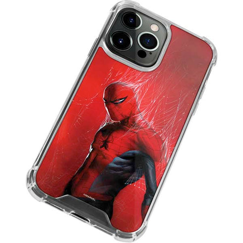 Marvel Spiderman The Amazing Spiderman iPhone 14 Pro Clear Case