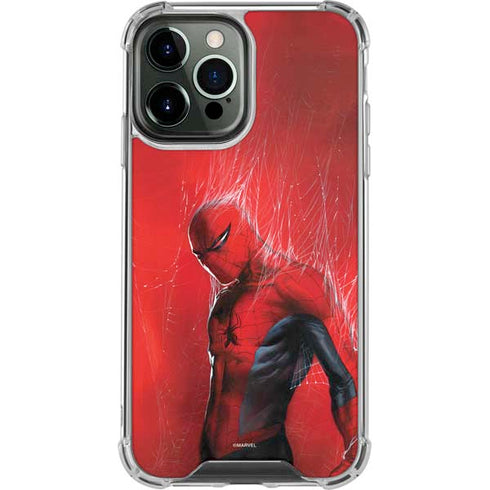Marvel Spiderman The Amazing Spiderman iPhone 14 Pro Max Clear Case
