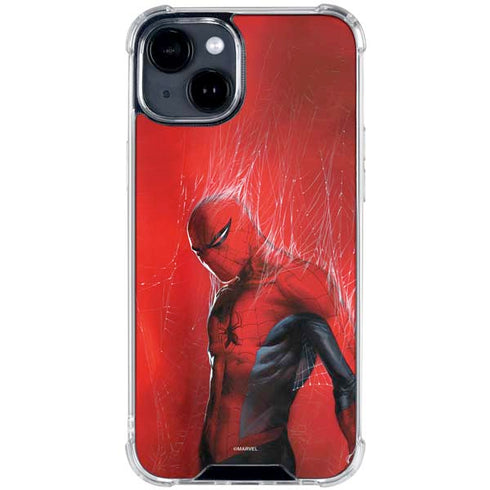 Marvel Spiderman The Amazing Spiderman iPhone 15 Clear Case