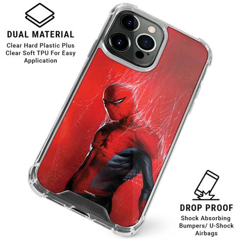 Marvel Spiderman The Amazing Spiderman iPhone 16 Pro Max Clear Case