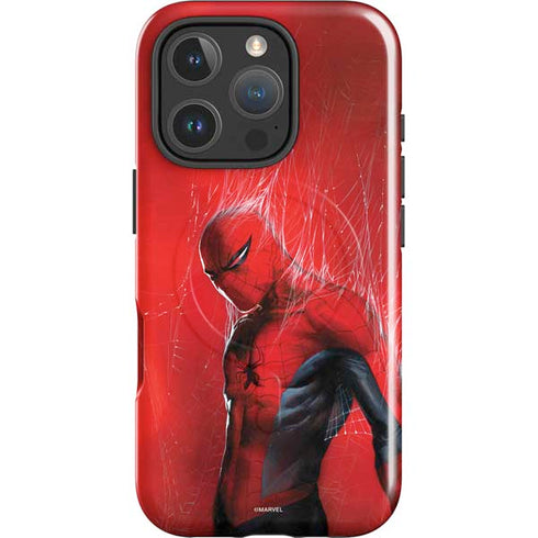 Marvel Spiderman The Amazing Spiderman iPhone 16 Pro Max Magsafe Impact Case