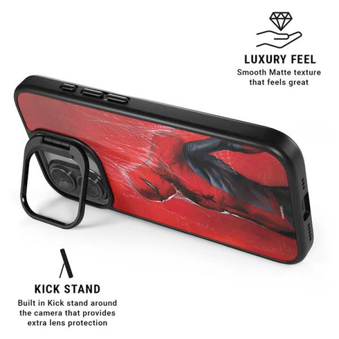 Marvel Spiderman The Amazing Spiderman iPhone 17 Kickstand Case