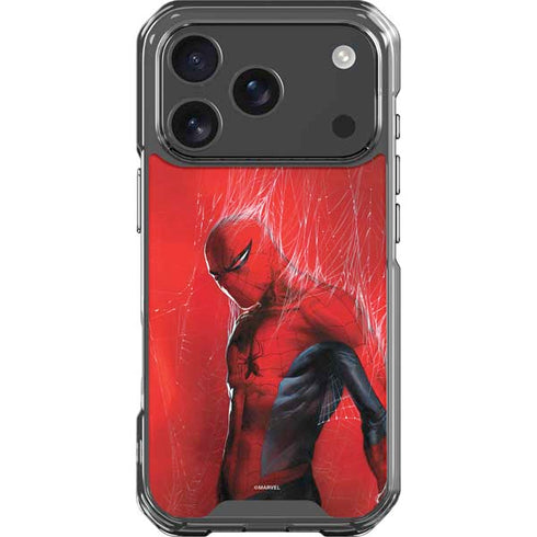 Marvel Spiderman The Amazing Spiderman iPhone 17 Pro Clear Case
