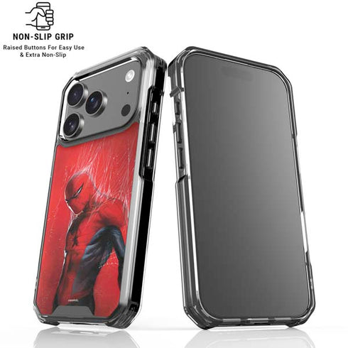 Marvel Spiderman The Amazing Spiderman iPhone 17 Pro Clear Case