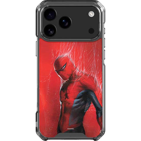 Marvel Spiderman The Amazing Spiderman iPhone 18 Pro Max Clear Case