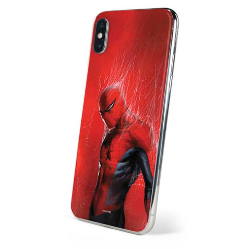 Marvel Spiderman The Amazing Spiderman iPhone X Skin