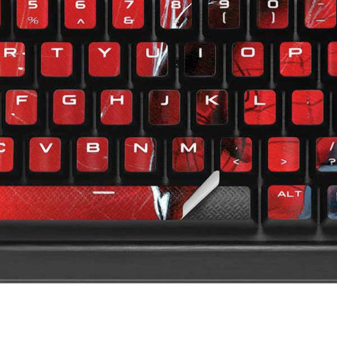 Marvel Spiderman The Amazing Spiderman K95 RGB PLATINUM Mechanical Gaming Keyboard Skin