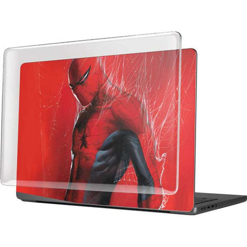 Marvel Spiderman The Amazing Spiderman MacBook Pro 14in (2021-24) Case plus Skin