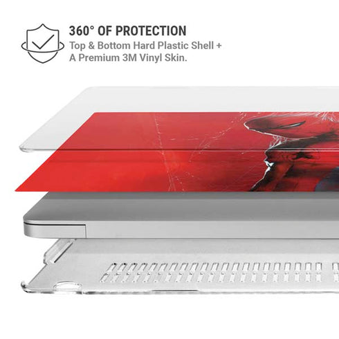 Marvel Spiderman The Amazing Spiderman MacBook Pro 16in (2021-25) Case plus Skin