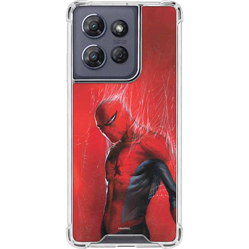 Marvel Spiderman The Amazing Spiderman Moto G Play 5G (2025) Clear Case