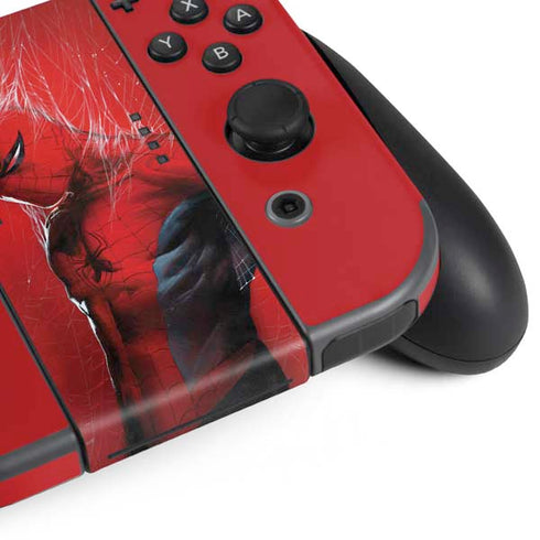 Marvel Spiderman The Amazing Spiderman Nintendo Switch (2017-2021) Joy-Con Controller Skin