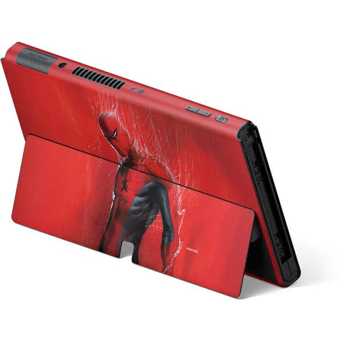 Marvel Spiderman The Amazing Spiderman Nintendo Switch OLED (2021) Skin
