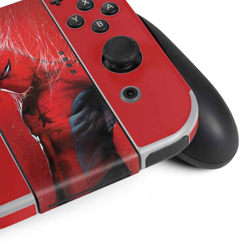 Marvel Spiderman The Amazing Spiderman Nintendo Switch OLED (2021) Skin