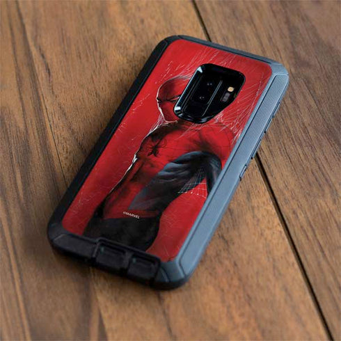 Marvel Spiderman The Amazing Spiderman Otterbox Defender Galaxy Skin