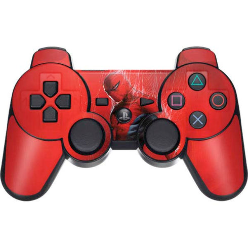 Marvel Spiderman The Amazing Spiderman PS3 Dual Shock wireless controller Skin