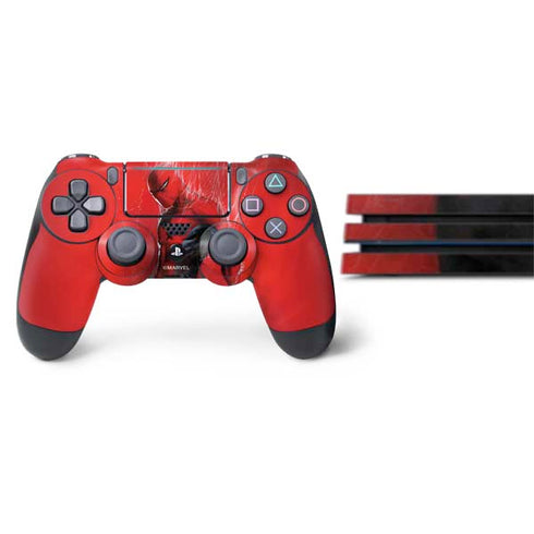 Marvel Spiderman The Amazing Spiderman PS4 Pro Bundle Skin