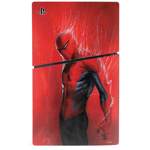 Marvel Spiderman The Amazing Spiderman PS5 Slim Disk Console Skin