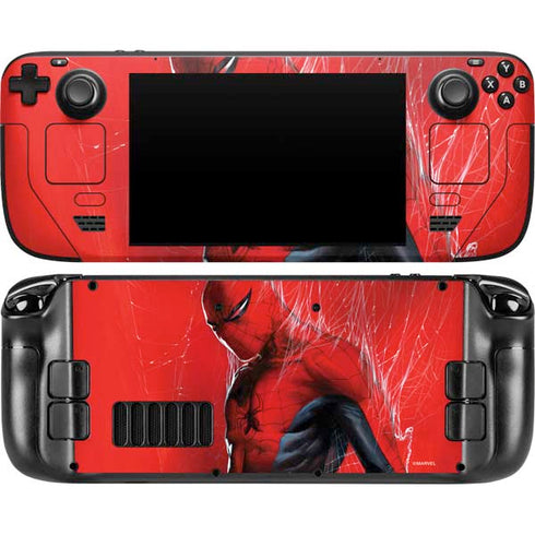 Marvel Spiderman The Amazing Spiderman Steam Deck Handheld Gaming Computer Skin