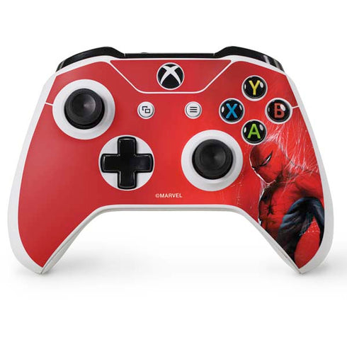 Marvel Spiderman The Amazing Spiderman Xbox One S Console and Controller Bundle Skin