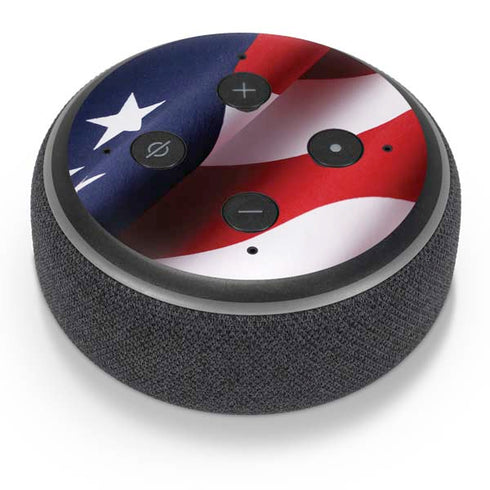 The American Flag Amazon Echo Dot Skin