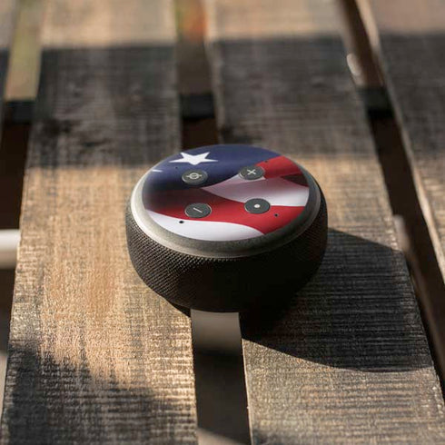 The American Flag Amazon Echo Dot Skin