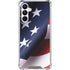 The American Flag Galaxy A16 5G Clear Case