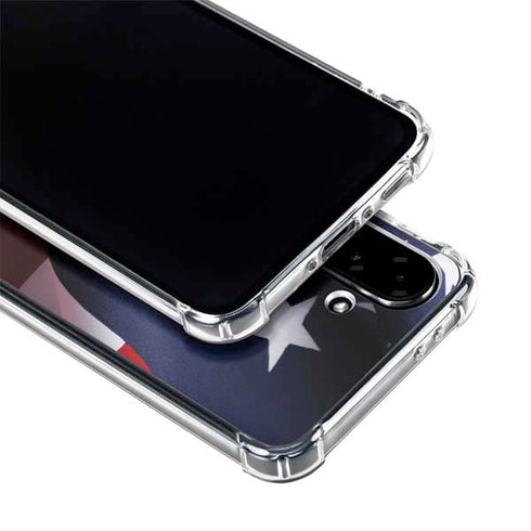 The American Flag Galaxy A36 5G Clear Case