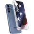The American Flag Galaxy A55 5G Clear Case