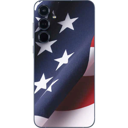 The American Flag Galaxy A55 5G Skin