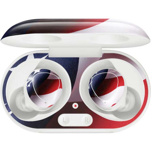 The American Flag Galaxy Buds Plus Skin