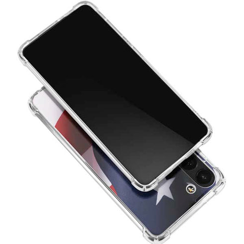 The American Flag Galaxy S24 FE Clear Case