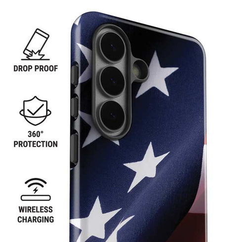 The American Flag Galaxy S26 Impact Case