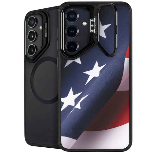 The American Flag Galaxy S26 Plus Kickstand Case