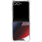 The American Flag Galaxy Z Flip7 Clear Case
