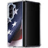 The American Flag Galaxy Z Fold5 5G Clear Case