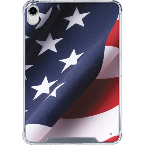 The American Flag iPad 11th Gen (2025) Clear Case