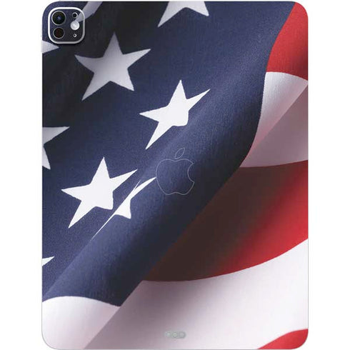 The American Flag iPad Pro 13in M4 (2024) Skin