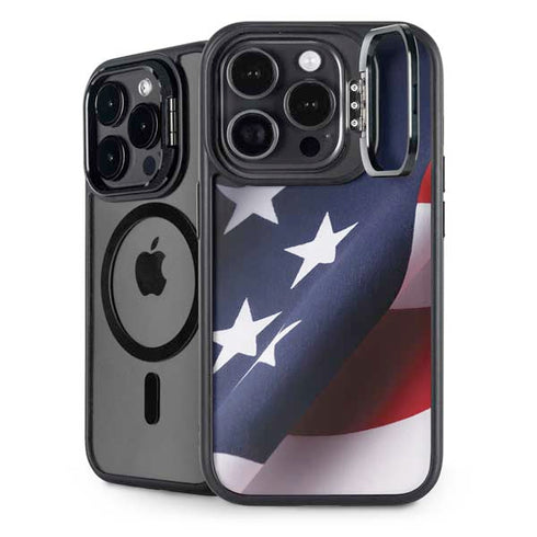 The American Flag iPhone 13 Pro Kickstand Case