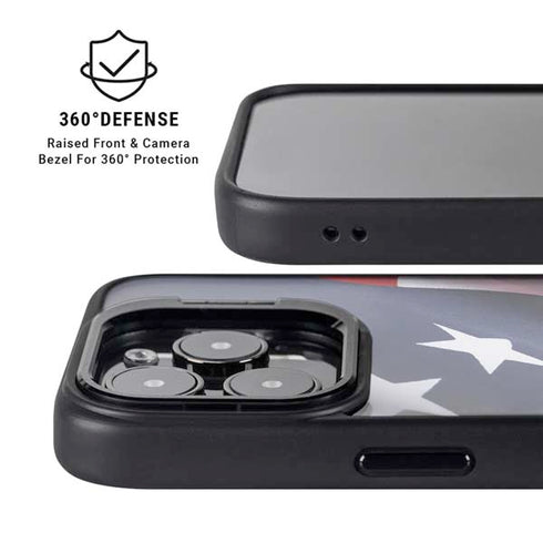 The American Flag iPhone 13 Pro Kickstand Case