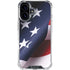 The American Flag iPhone 16 Plus Clear Case