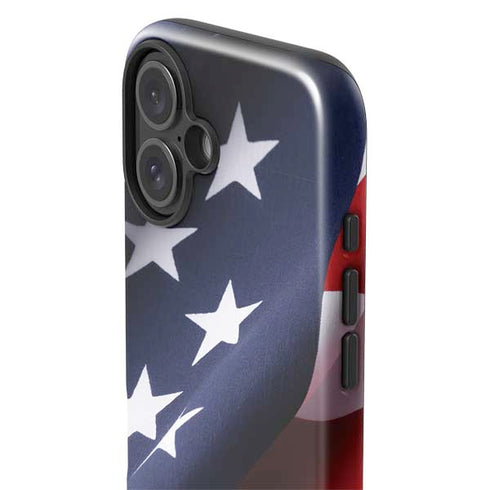 The American Flag iPhone 16 Plus Impact Case