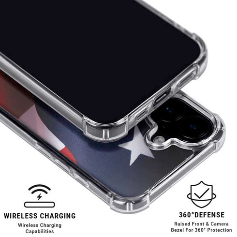 The American Flag iPhone 16 Plus MagSafe Case