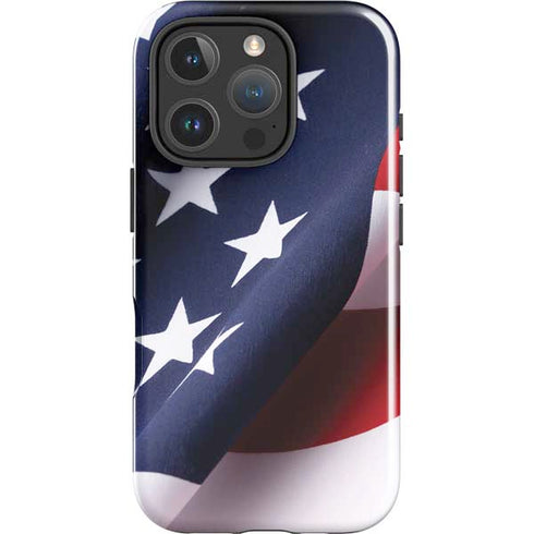 The American Flag iPhone 16 Pro Max Impact Case