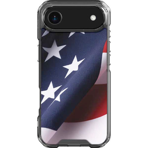 The American Flag iPhone 17 Air Clear Case