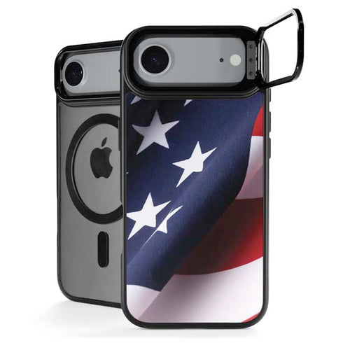 The American Flag iPhone 17 Air Kickstand Case