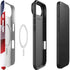 The American Flag iPhone 17 Air Magsafe Impact Case