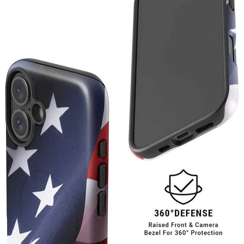 The American Flag iPhone 17 Magsafe Impact Case