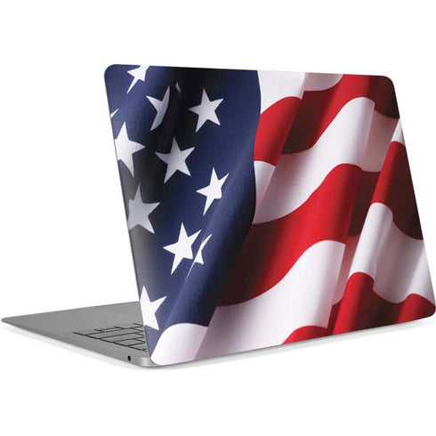 The American Flag Apple MacBook Air Skin