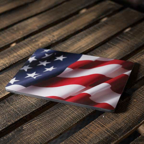 The American Flag Apple MacBook Air Skin
